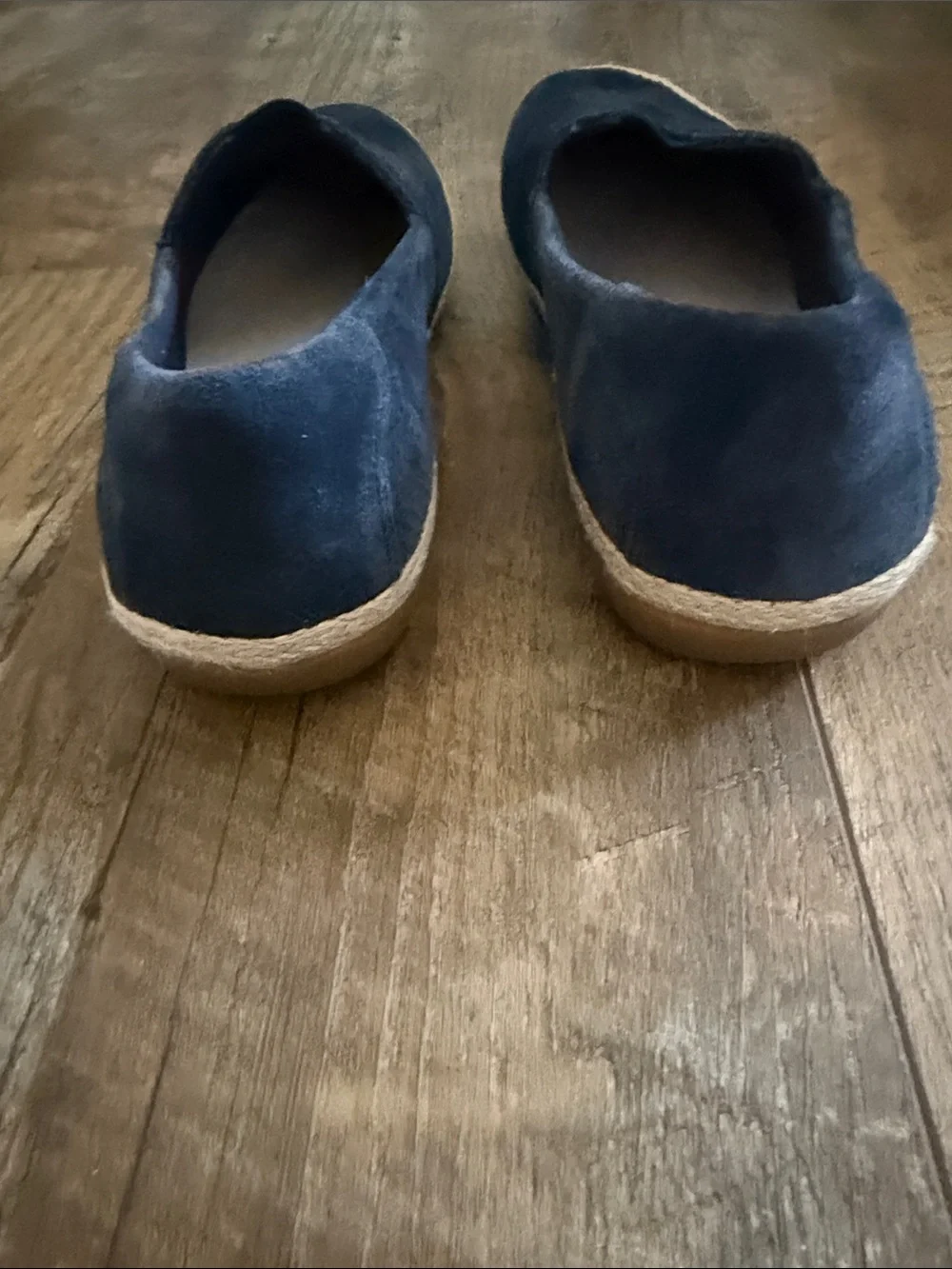 Clarks suede espadrille
